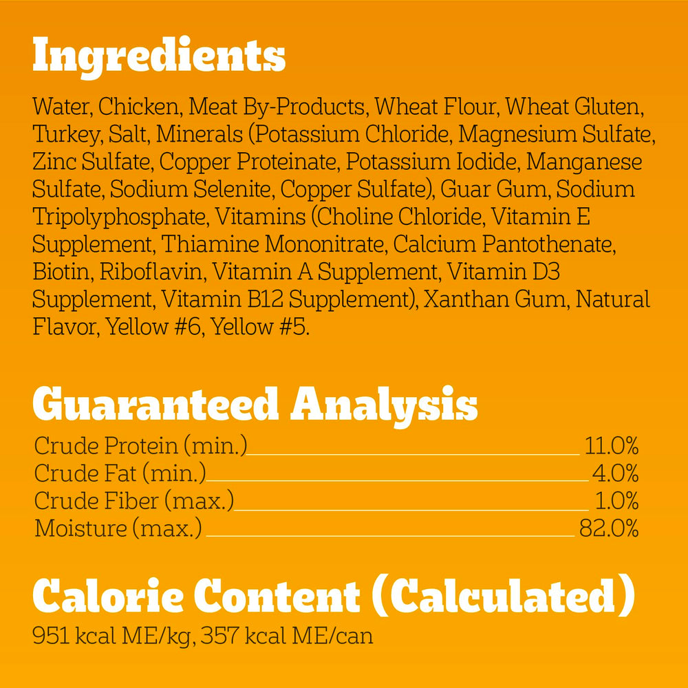 Pedigree comida húmeda para adultos, sirve como complemento o plato.