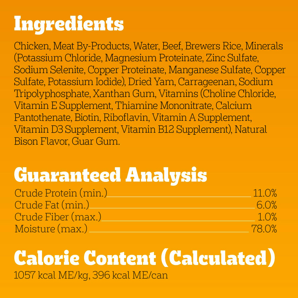 Pedigree lata fácil de abrir para alimentación diaria.