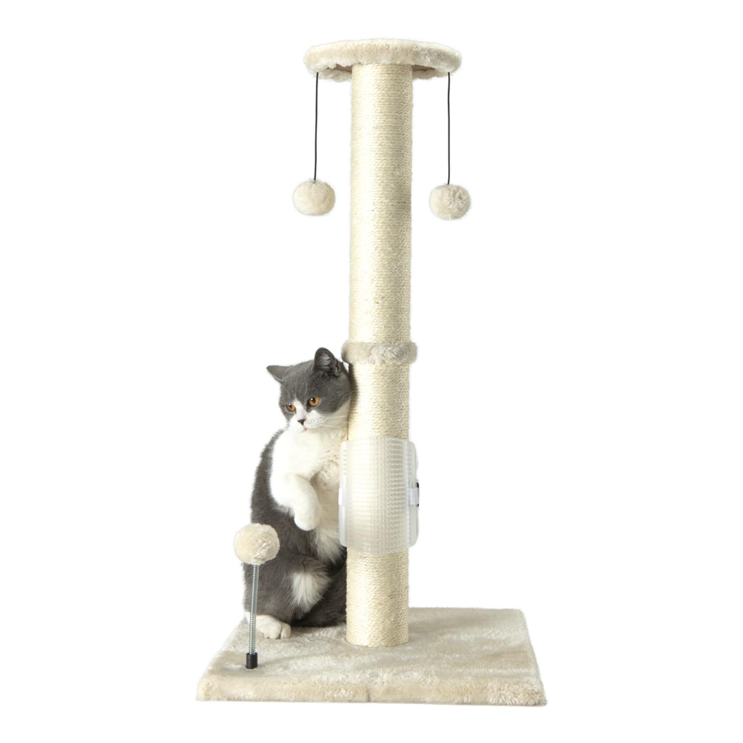 PEEKAB poste rascador para gatos con sisal de 32 pulgadas para rascar y ejercitar