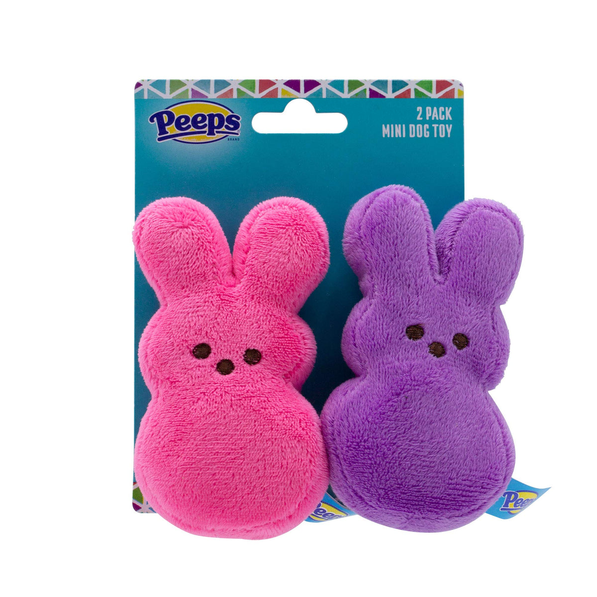 Peeps conejo peluche rosa, ideal para juego activo y paseos en coche.