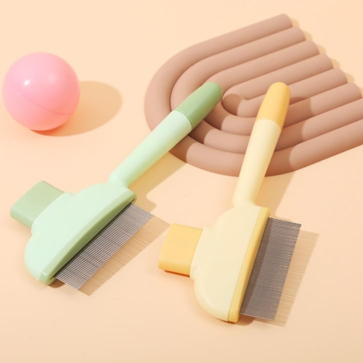 Peine quita pelo para mascotas, dos caras, reduce la caída de pelo durante cepillados