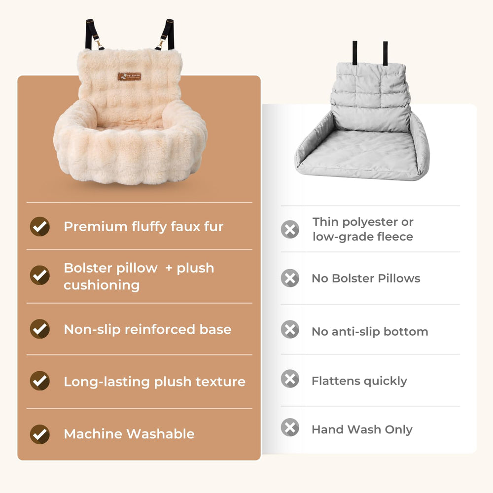 Pelsbarn cama-coche-lujo nido plegable: descanso profundo con respaldo