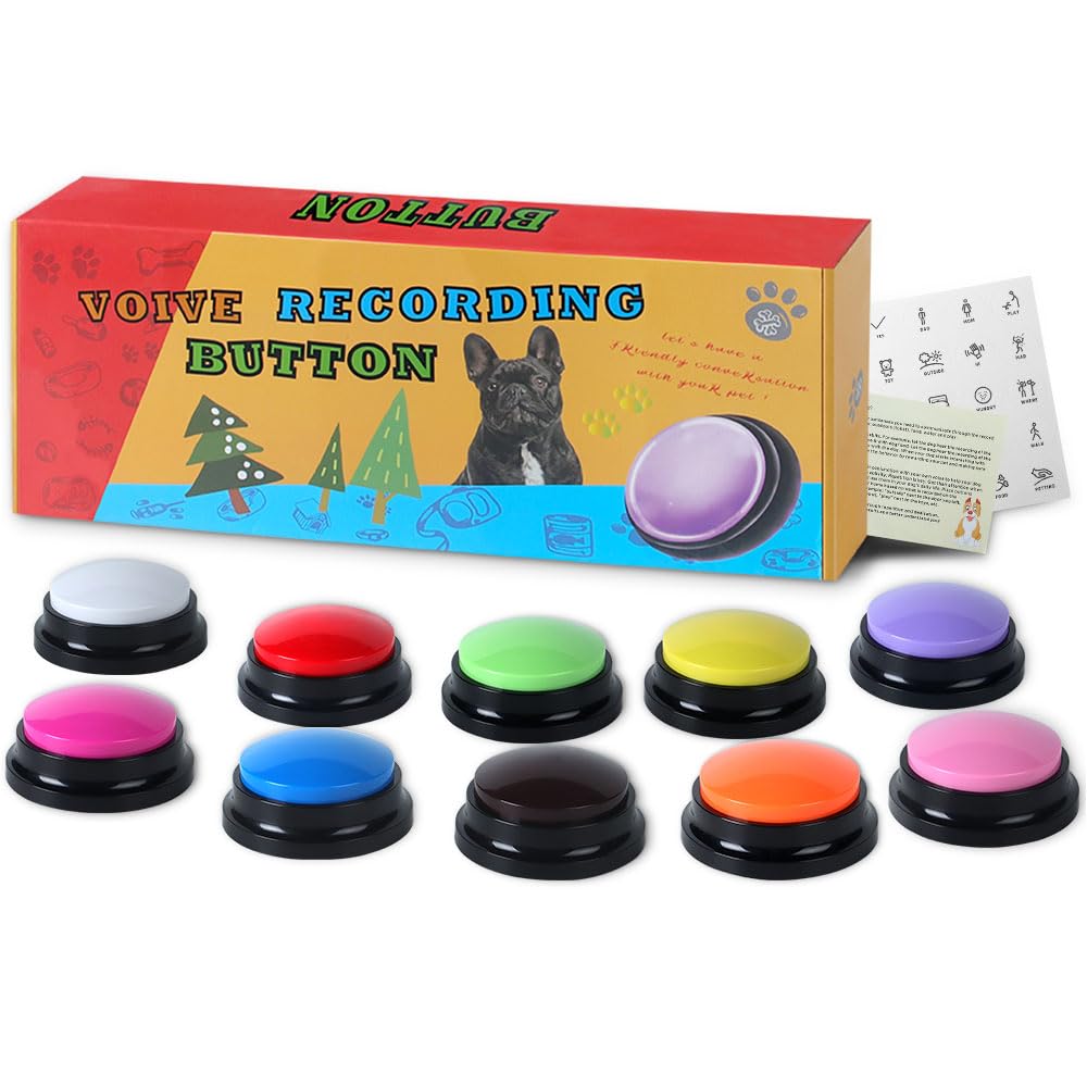 Pelteflu Botón de Grabación en caja para uso familiar y regalo creativo.