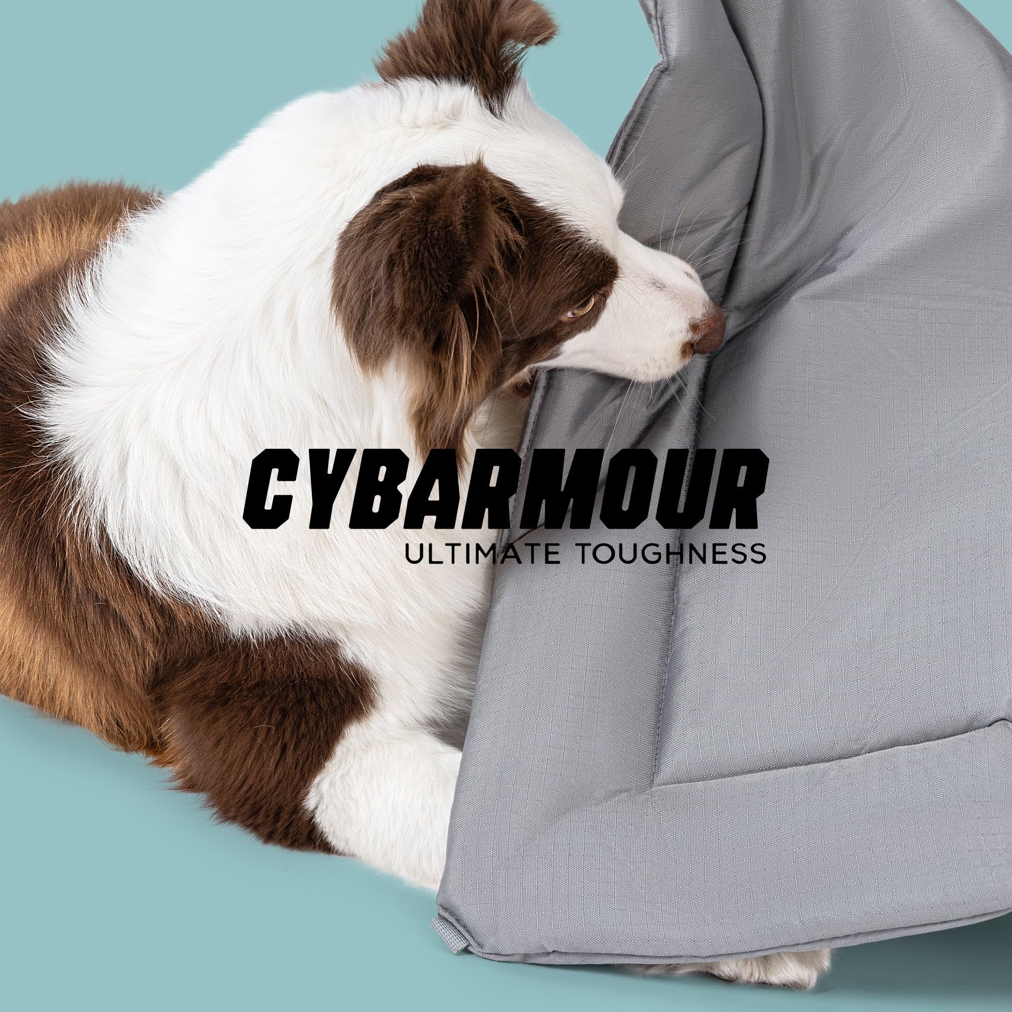 Pelzin Cybarmour cojin para jaula de 48 pulgadas, lavable.