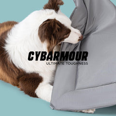 Pelzin Cybarmour cojin para jaula de 48 pulgadas, lavable.