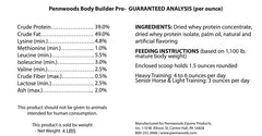 Pennwoods Body Builder Pro mezcla facil, racion diaria más simple