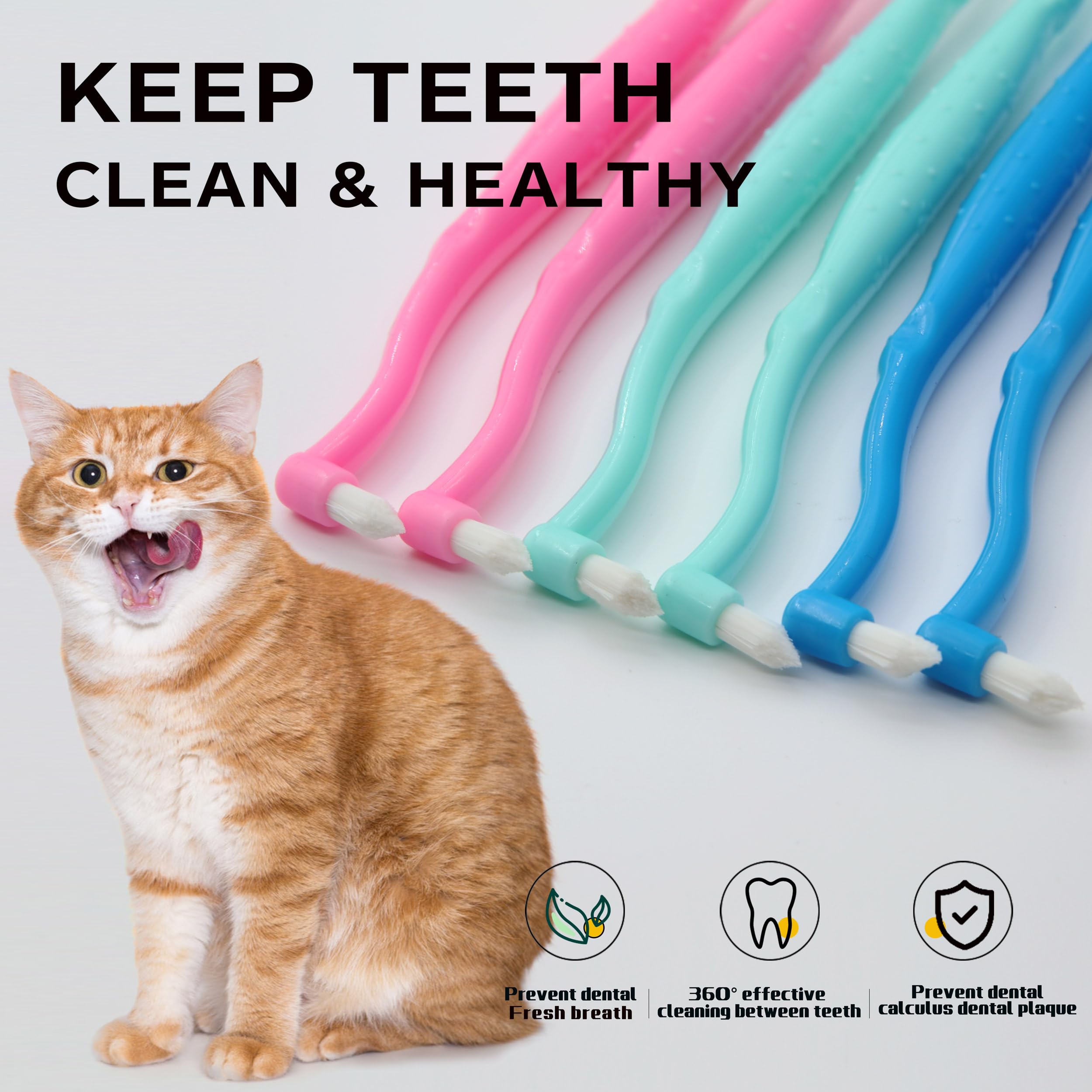 PenVinoo cabeza micro cepillo dental llega a rincones difíciles.