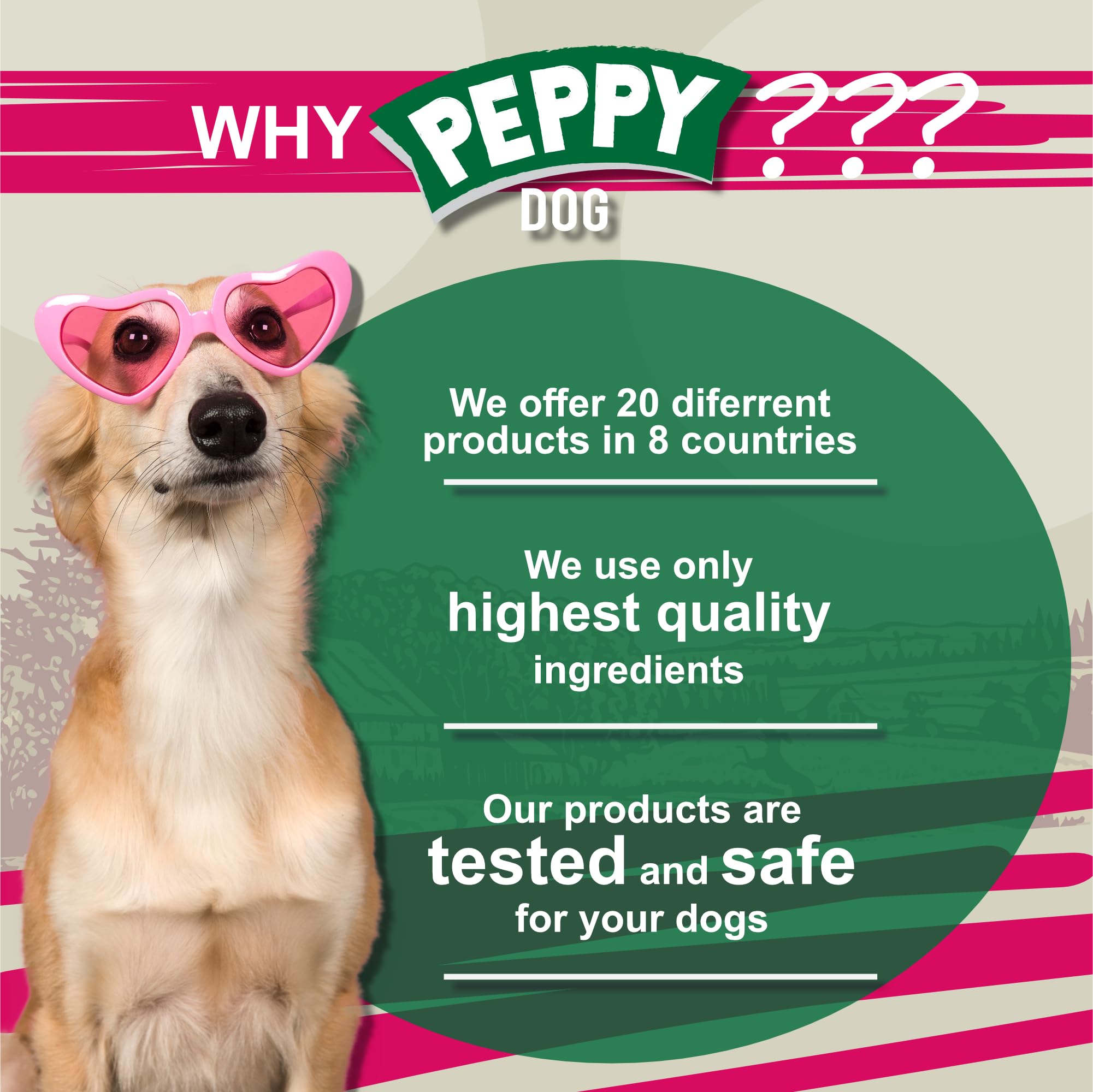 PEPPY DOG Huesos de Pollo Deshidratados, pensado para sesiones de juegos y descanso