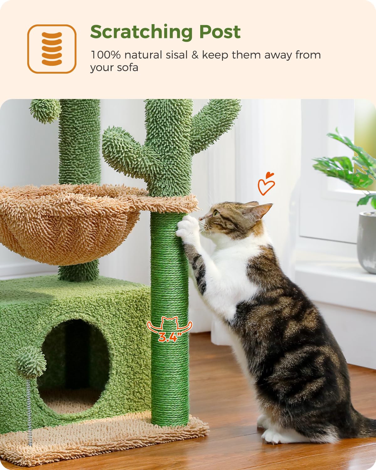 PEQULTI hamaca acogedora para gato, ideal para siestas tranquilas