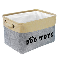 PET ARTIST cesto-juguetes-perro-grande-capacidad para ordenar la colección de juguetes.
