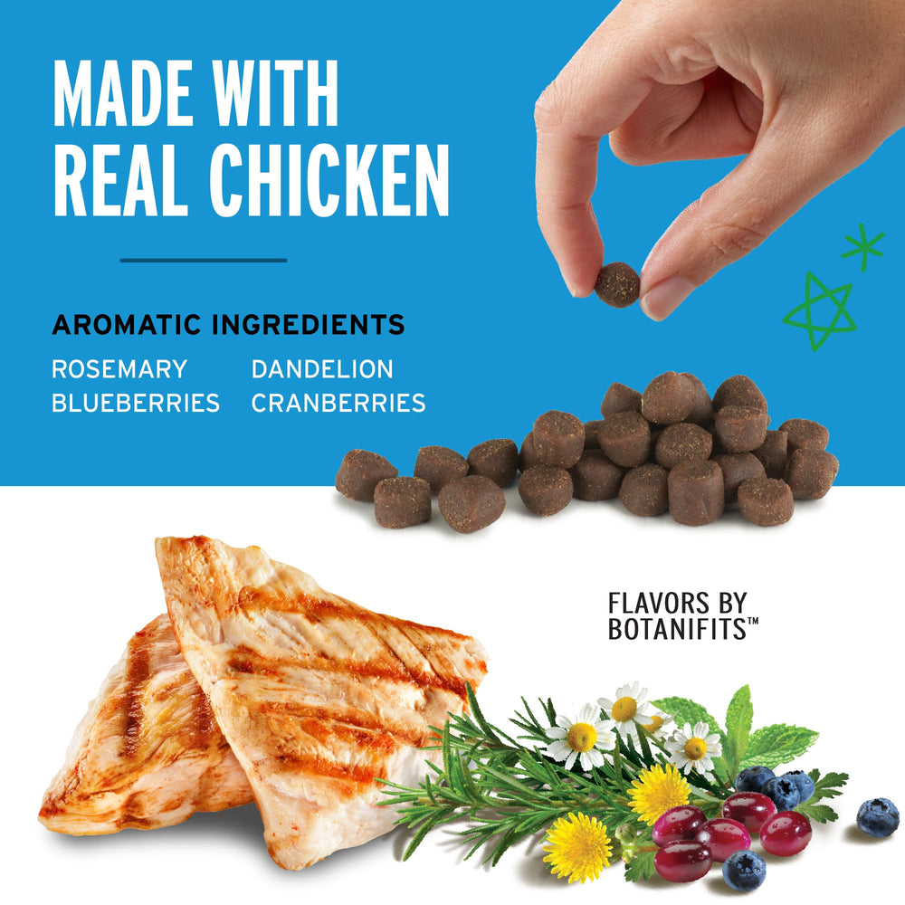 Pet Botanics aroma atractivo de pollo para enfocar al perro durante el entrenamiento