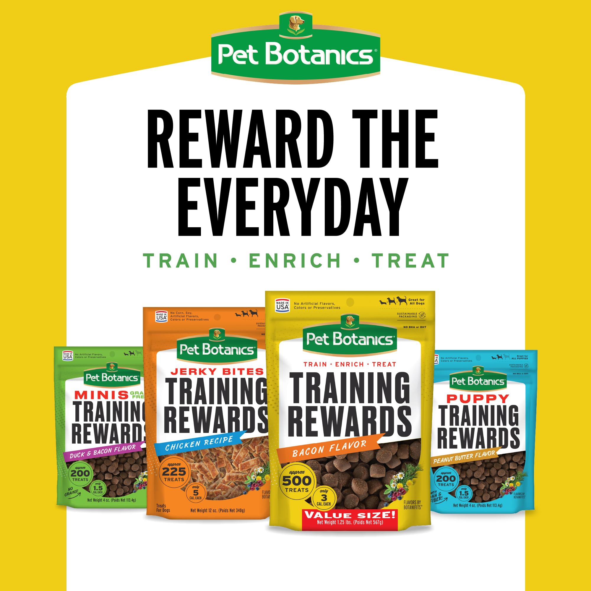 Pet Botanics hecho en Estados Unidos con ingredientes de origen