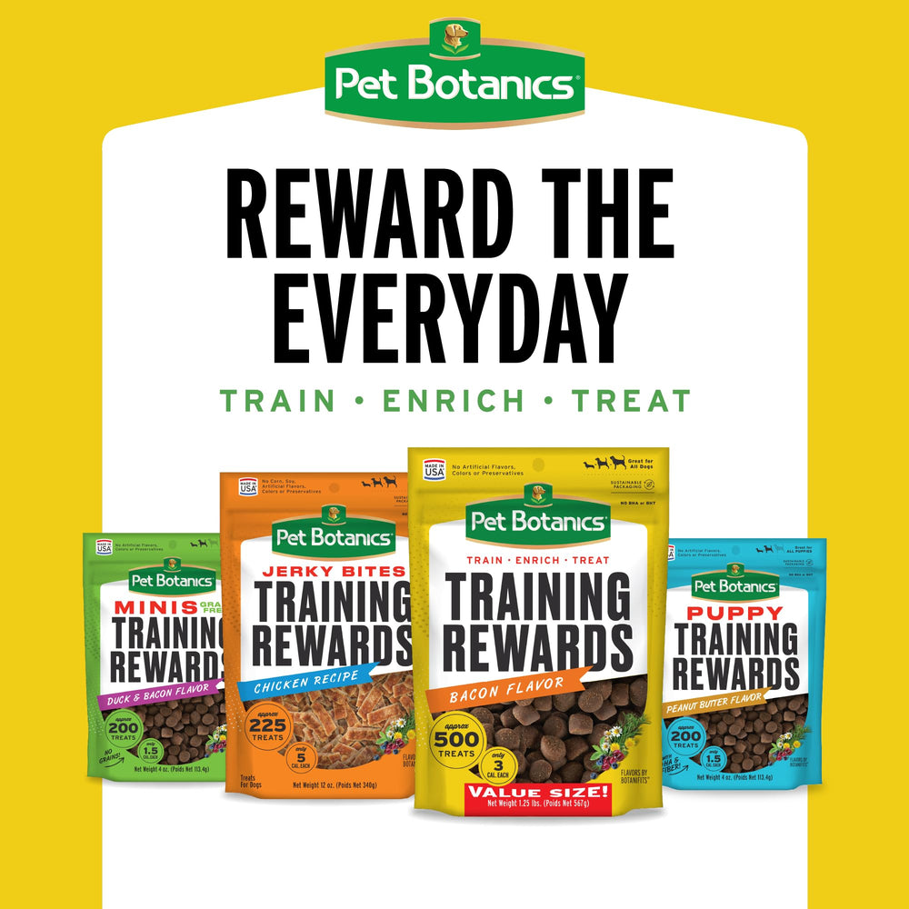 Pet Botanics Tamaño ideal para perros de todos los tamaños.