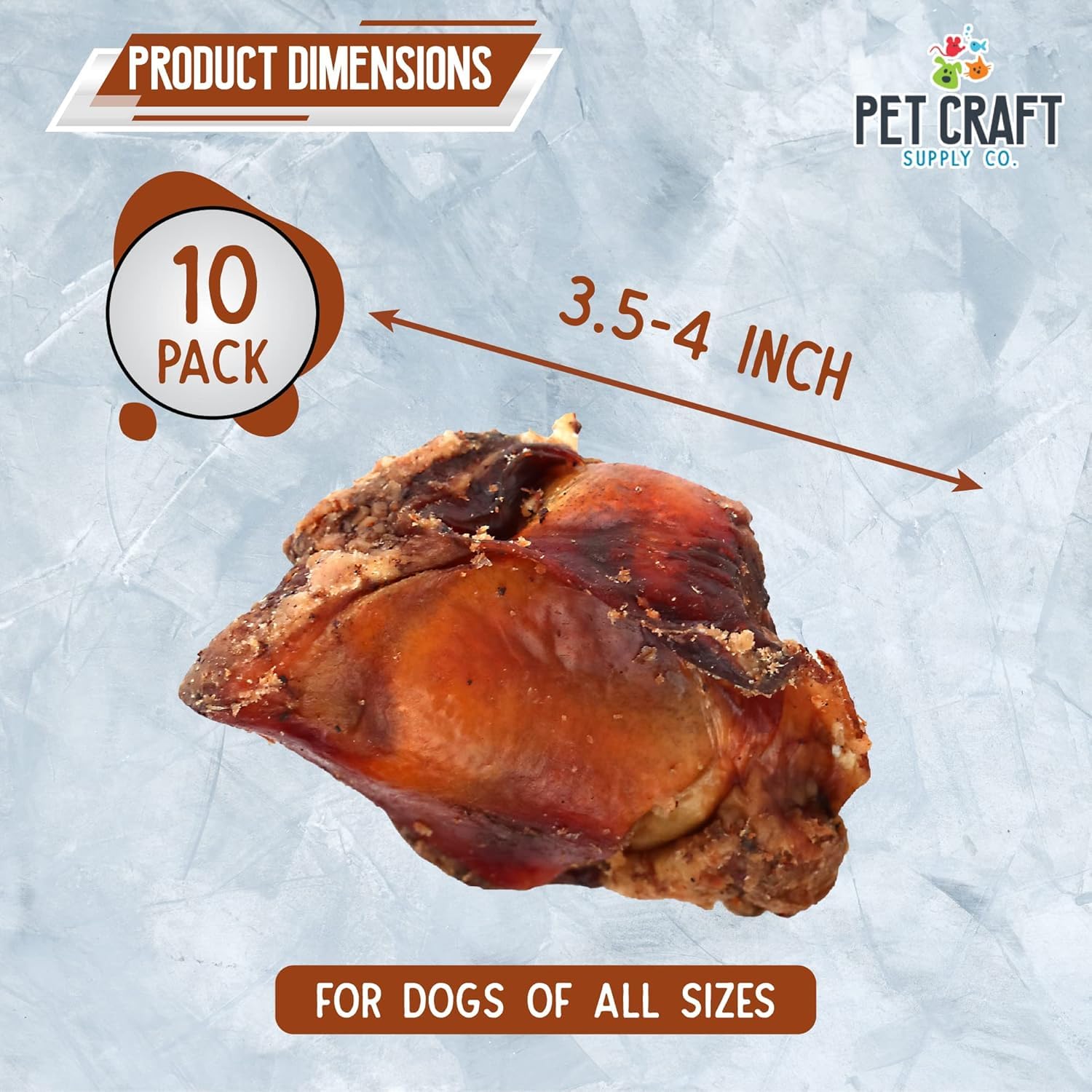 Pet Craft Supply Masticable para perros fuertes con mordida intensa.