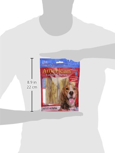 Pet Factory rollos-chip res 5 pulgadas, detalle de textura resistente para masticar.