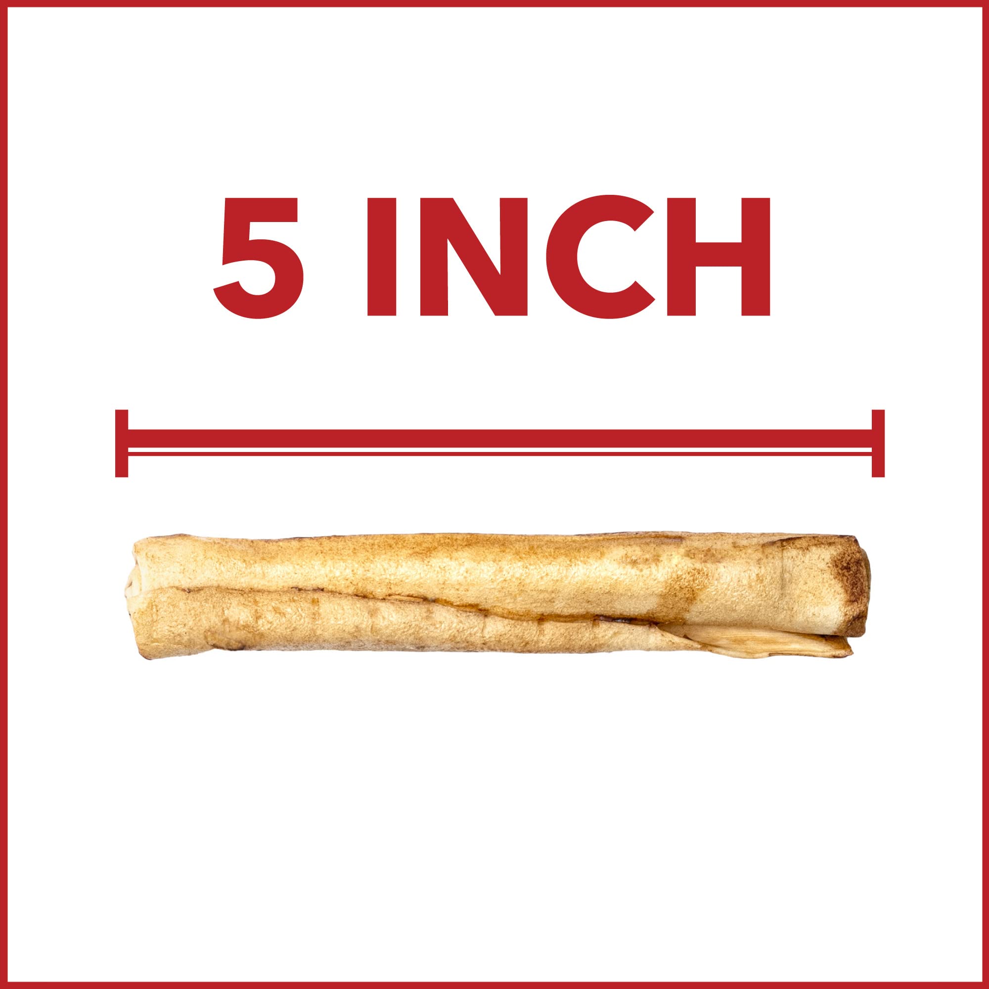Pet Factory rollos-chip res 5 pulgadas, sabor pollo para mayor palatabilidad.