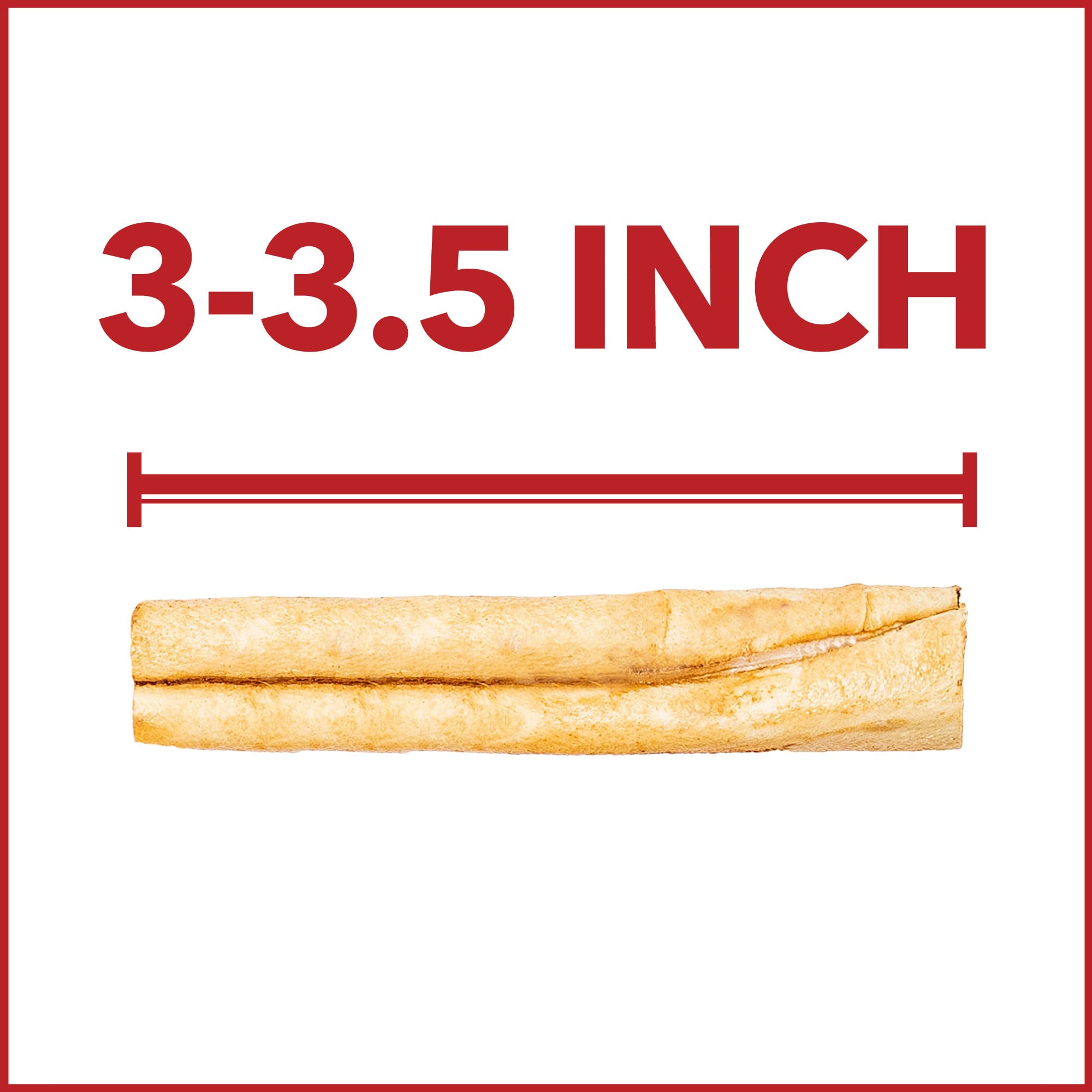 Pet Factory rollos mini de cuero, sabor pollo para perros pequeños