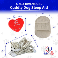 Pet Fit For Life nutria de peluche con capa para relajación