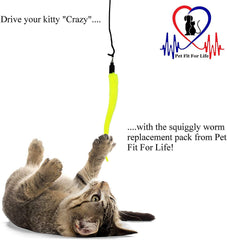 Pet Fit For Life ratones peludos con plumas para cazar de forma segura