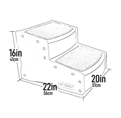 PET GEAR INC Paso Fácil II: alfombrilla desmontable y lavable que facilita la limpieza y la higiene.