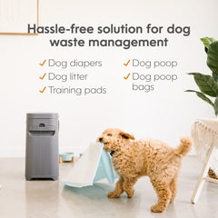 La tecnología odor-lock de Pet Genie Pail bloquea olores de forma confiable