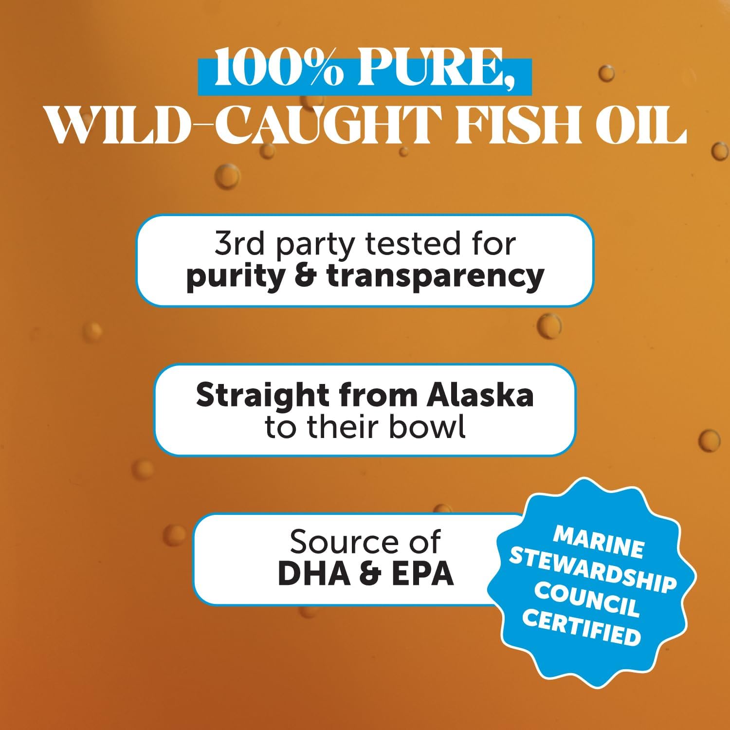 Pet Honesty cuidado de piel y pelaje con omega-3.