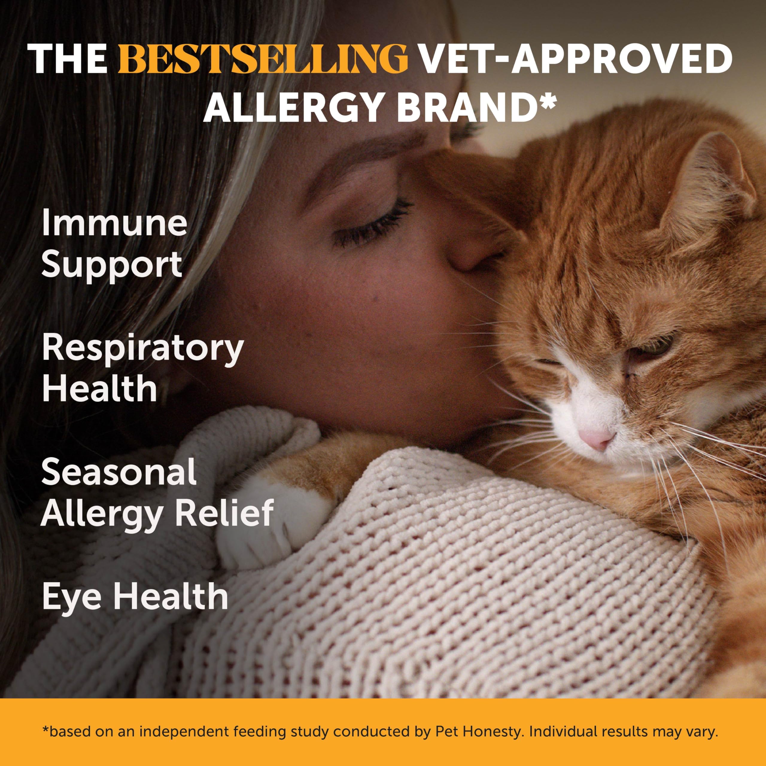 Pet Honesty: textura crujiente-cremoso con sabor a pollo para gatos.