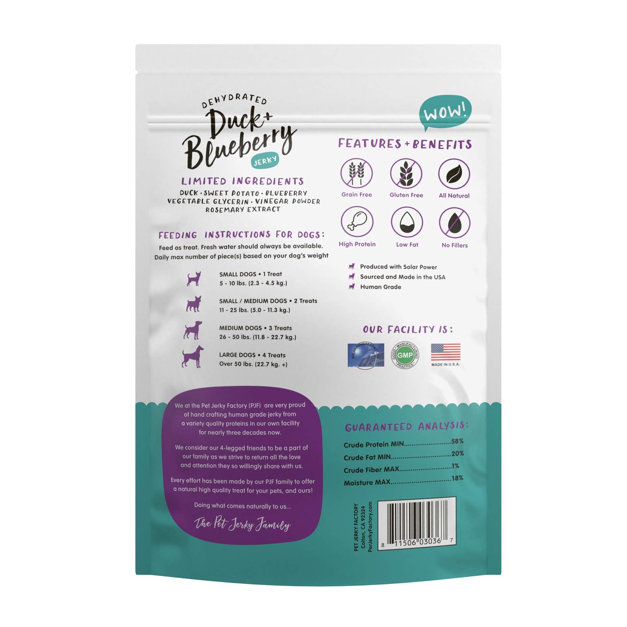 Trozos suaves de Pet Jerky Factory para entrenamiento