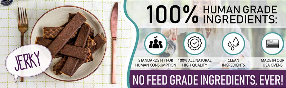 Pet Jerky Factory USDA kitchen label signals quality and careful preparation