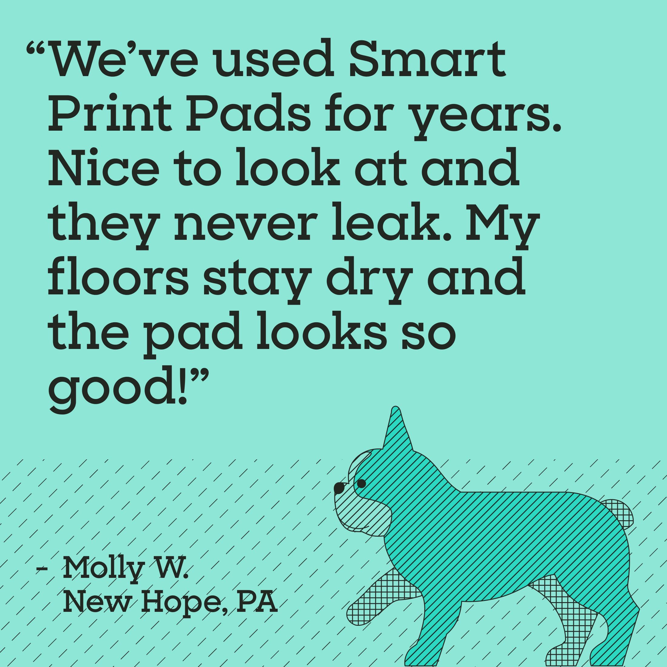 Pet Life Unlimited Smart Prints limpieza fácil y conveniente