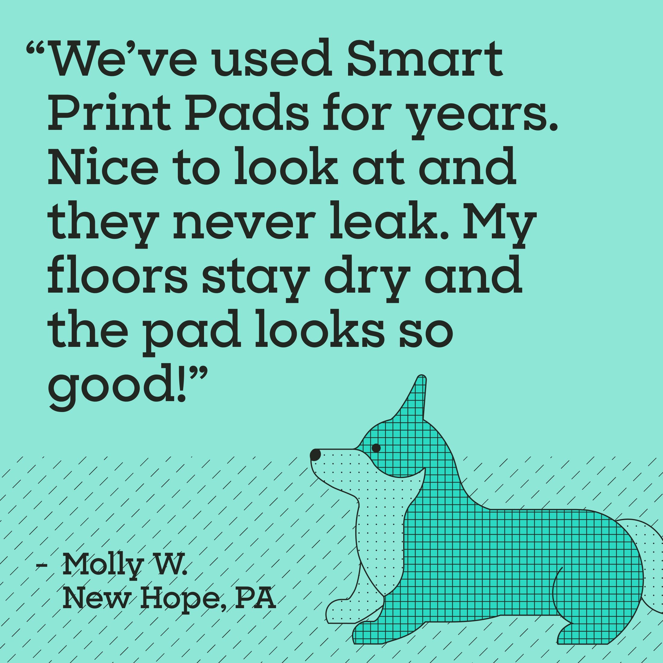 Pet Life Unlimited Smart Prints XL, fabricadas en Estados Unidos para calidad constante.