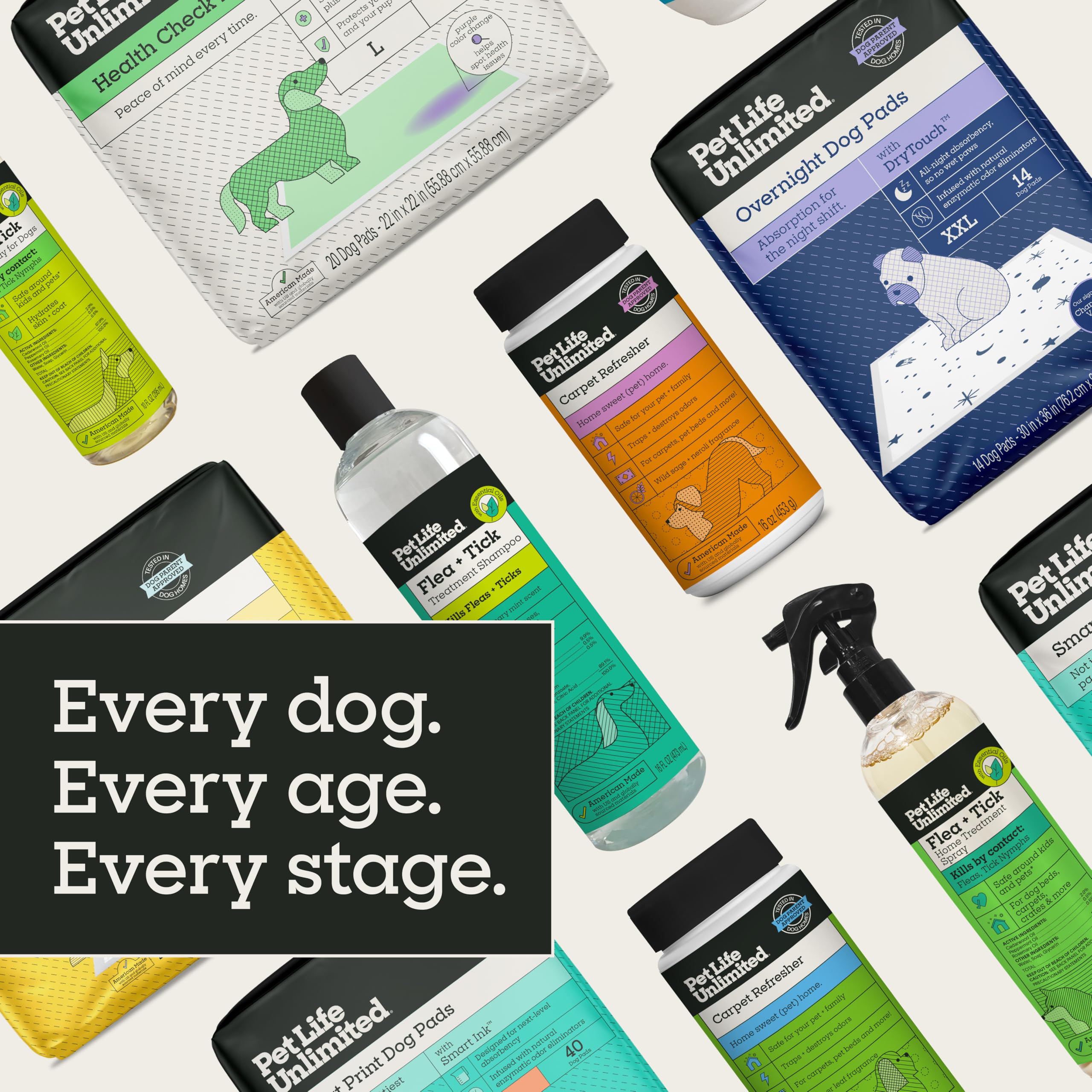Pet Life Unlimited Smart Prints XXL: apto para cachorros y perros de todas las tallas.