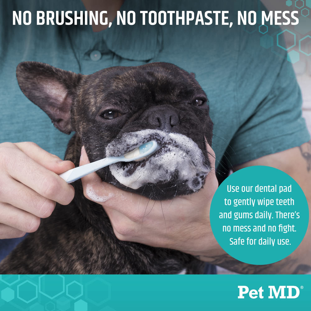 Dientes y encías más sanos con Pet MD.