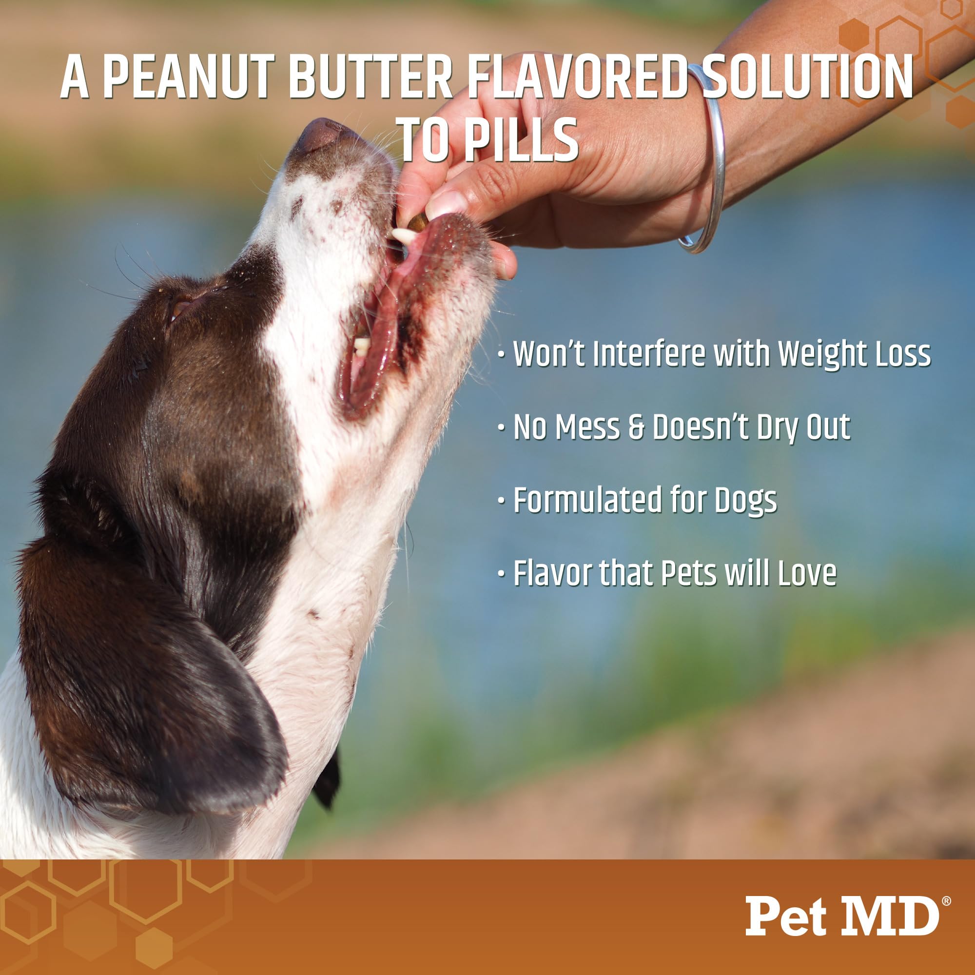 Pet MD Wrap A Pill: calorías bajas por porción para la dieta.
