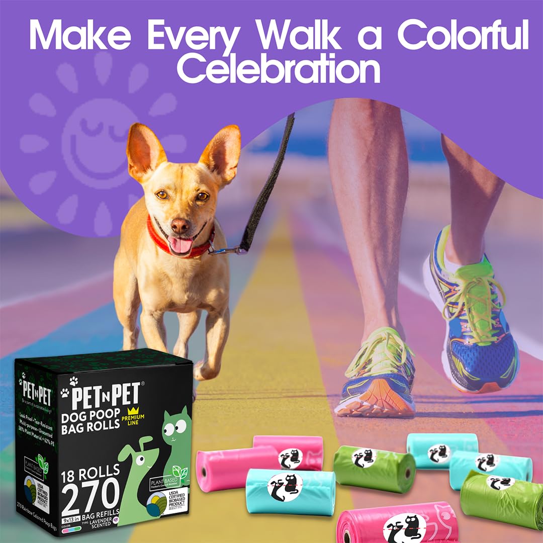 Pet N Pet 270 unidades de bolsas para una limpieza continua