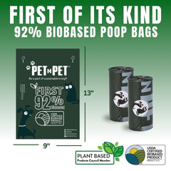 Bolsas sin fragancia PET N PET para una limpieza neutra y cómoda