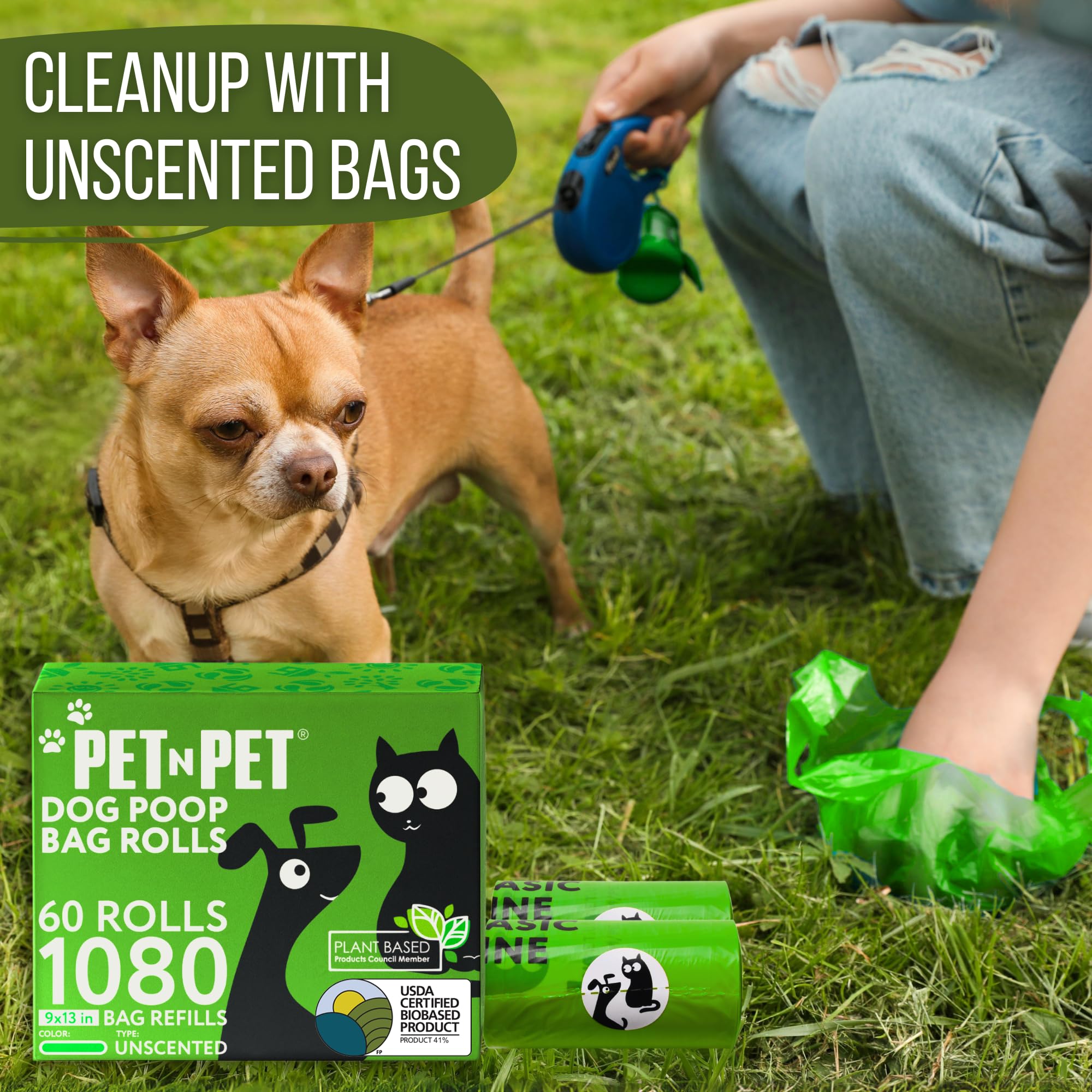 Paquetes PET N PET para uso diario de perros, transporte cómodo.