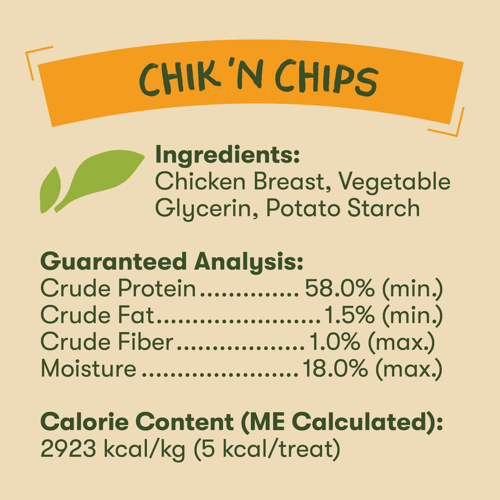 Chik 'n Chips de Pet 'n Shape, opción de entrenamiento fácil y rápida
