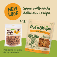 Pet 'n Shape Chik 'n Chips, talla única para cachorros y perros adultos