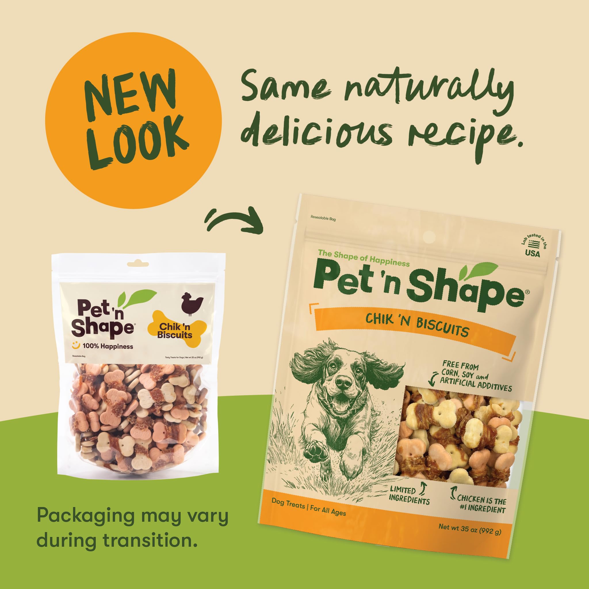 Pet 'n Shape Chik n Wrapped Biscuits: textura dual crujiente y blanda