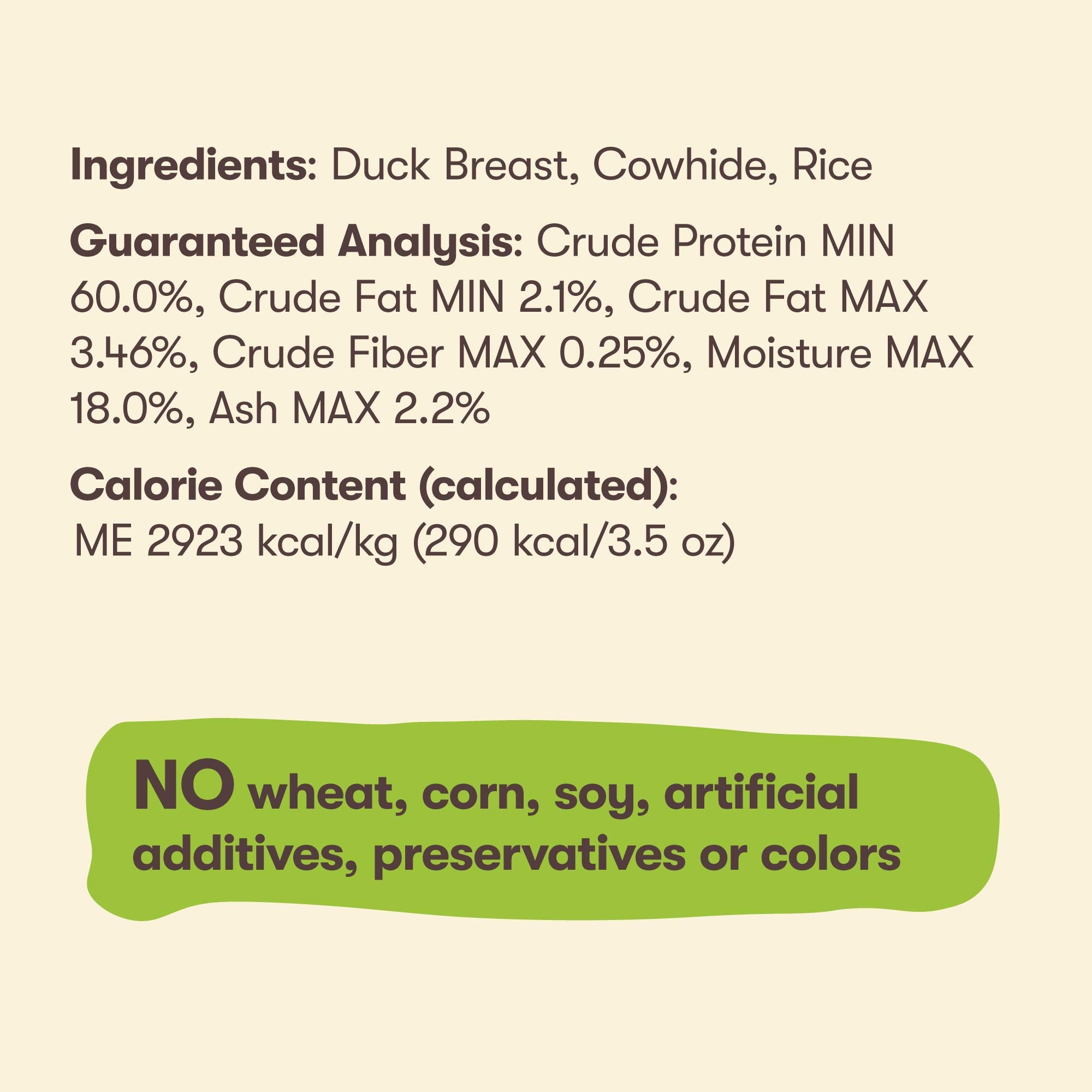 Ensayo en laboratorios de Estados Unidos para la seguridad de los ingredientes.
