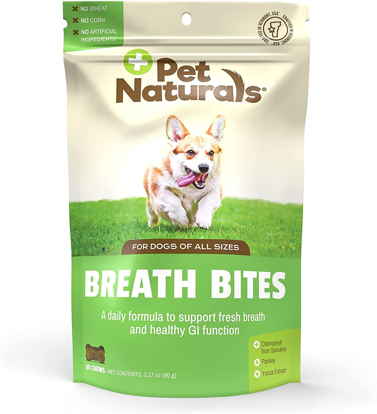 Pet Naturals Bocados Aliento Fresco para perros, mejora el aliento desde el interior