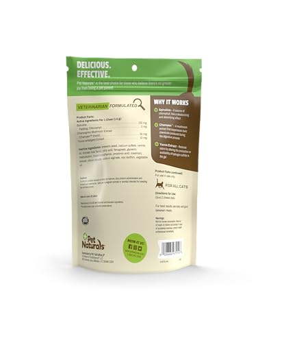 Pet Naturals Clean Scat, equilibrio intestinal para gatos y olor más suave