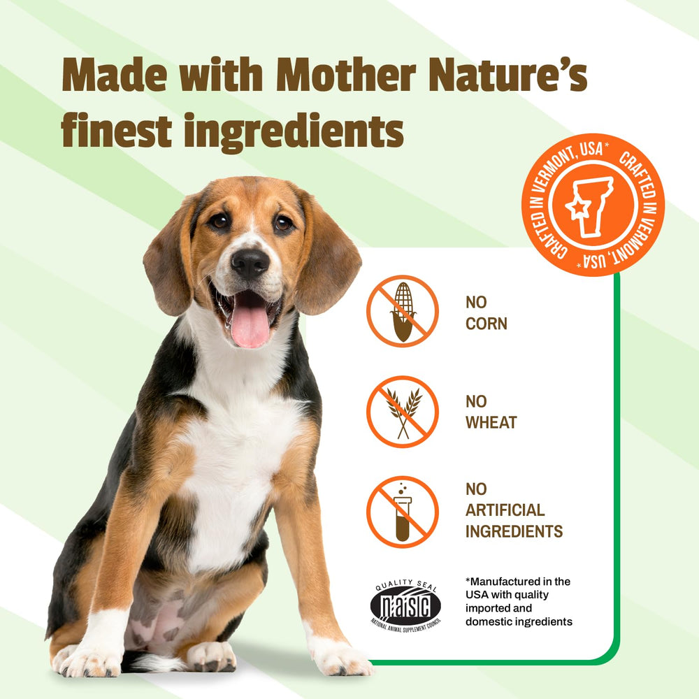 Pet Naturals Lawn Aid etiqueta identifica producto y beneficios en empaque