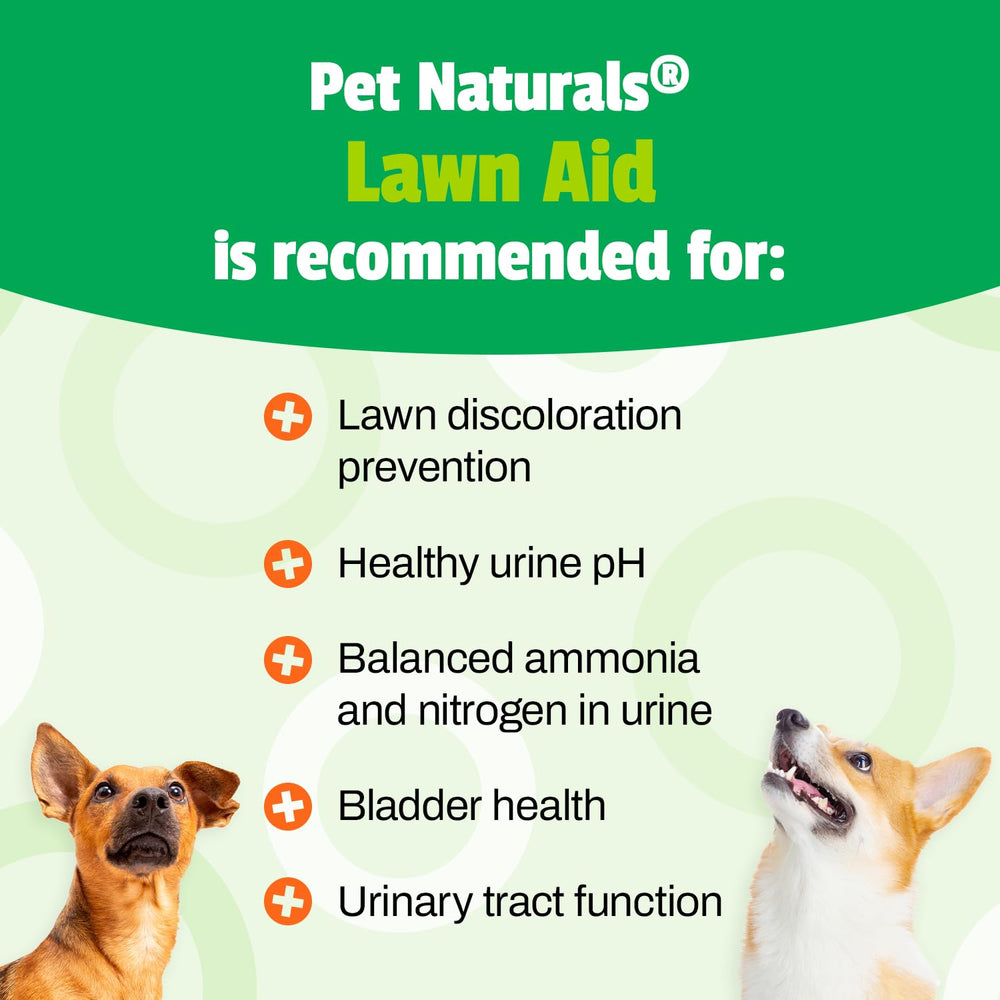 Pet Naturals Lawn Aid arándano para la salud de vejiga y tracto urinario