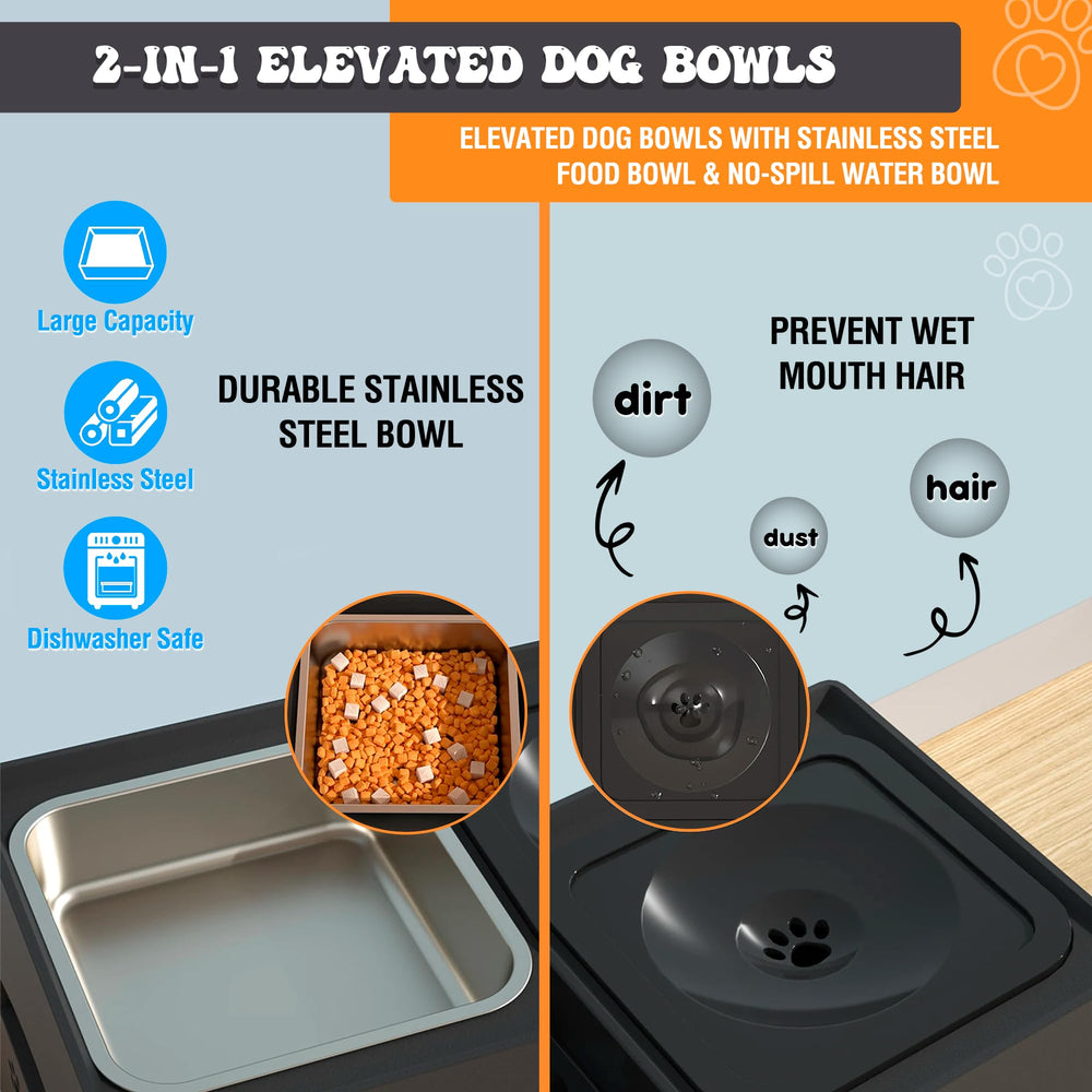 PET POWER ajuste de altura con botones para crecimiento del perro