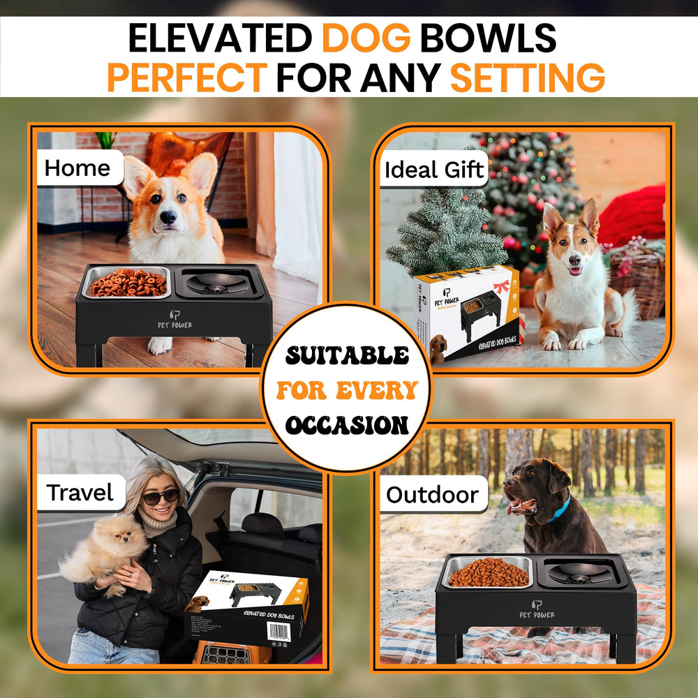 PET POWER base estable que evita movimientos durante la comida