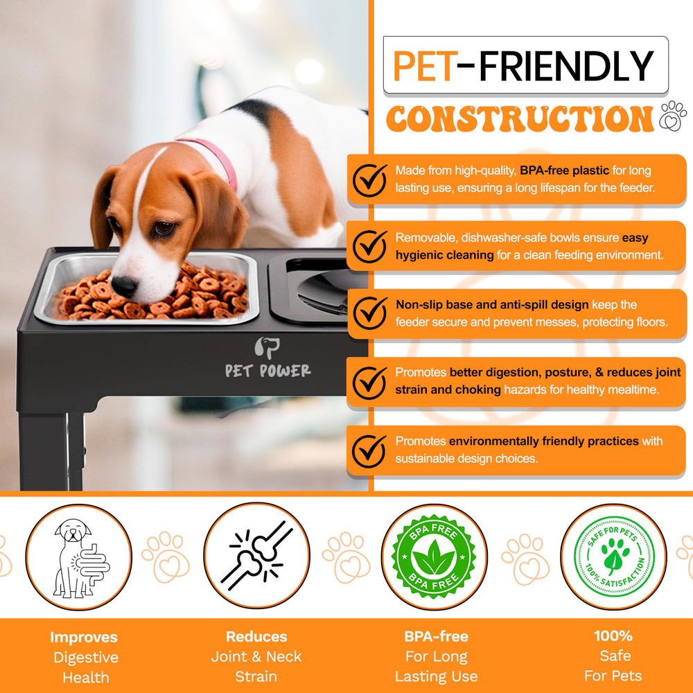 PET POWER conjunto de alimentación para todas las etapas de vida del perro