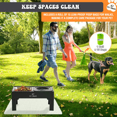 PET POWER taza de agua anti-derrames con disco flotante para beber controlado