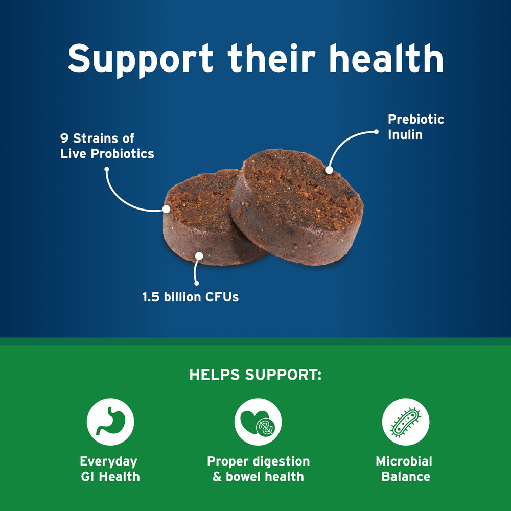 Pet Protect Inulina prebiótica que nutre microbios beneficiosos en el intestino.